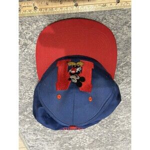 Vintage Mickey Unlimited Disney Baseball Cap Retro Collectible Hat Snapback 90s
